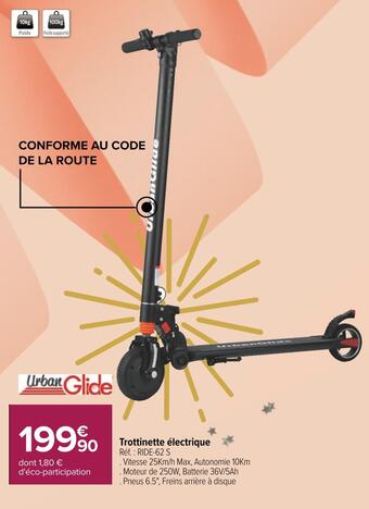 Carrefour Trottinette électrique offre