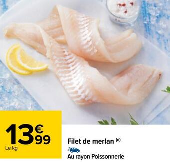 Carrefour Filet de merlan offre