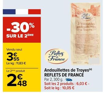 Reflets de france andouillettes de troyes