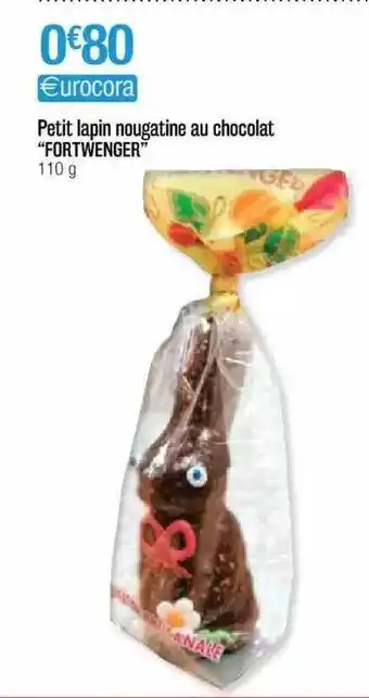 Cora x Carrefour Petit Lapin Nougatine Au Chocolat offre