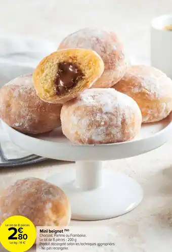 Carrefour Market Mini beignet offre