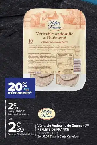 Véritable andouille de guéméné REFLETS DE FRANCE