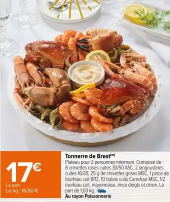 Carrefour Tonnerre de brest offre