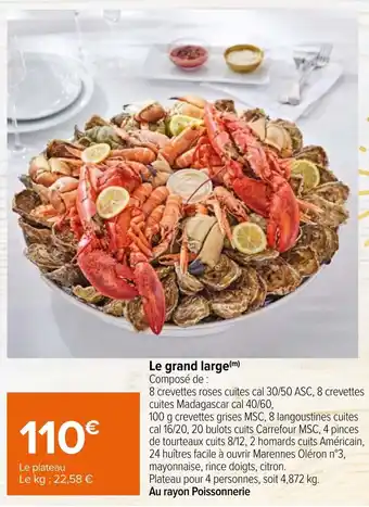 Carrefour Le grand large offre