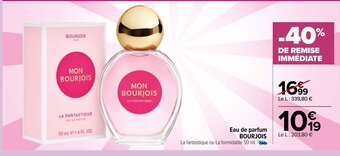 Carrefour Eau de parfum Bourjois offre