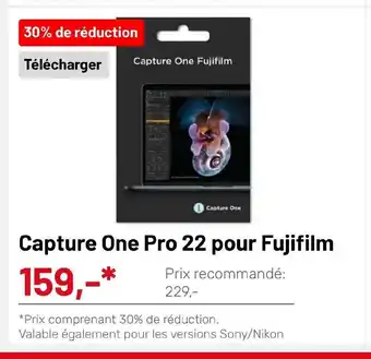 Photo Galerie Capture One Pro 22 Pour Fujifilm offre