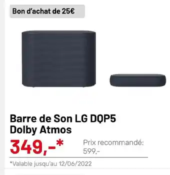 Barre de Son LG DQP5 Dolby Atmos
