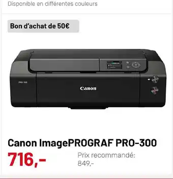 Canon Image Prograf Pro-300