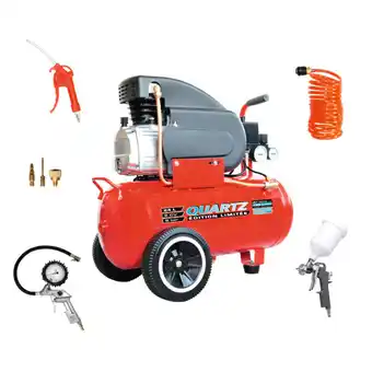 Compresseur coaxial 2 cv + accessoires