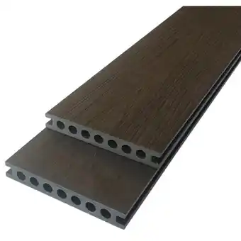 Brico Dépôt Lame de terrasse composite marron offre
