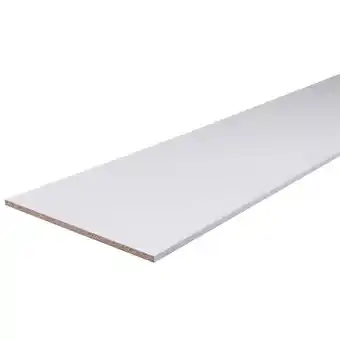 Brico Dépôt Tablette mélaminée blanche offre