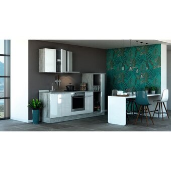 Brico Dépôt Cuisine en kit "flora" l.2,40 m offre