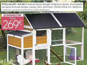 Truffaut Poulailler jucar offre