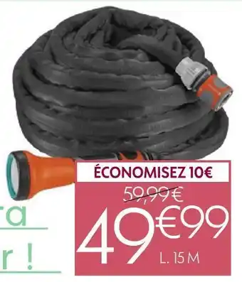 Truffaut Gardena tuyau liano offre