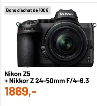 Nikon Z5 + Nikkor Z 2450mm F/4-6.3