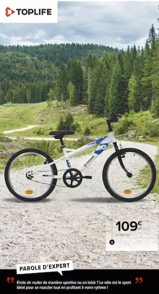 Carrefour Vélo vtt 20'' offre