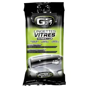 Norauto Gs27 35 lingettes nettoyantes vitres gs27 offre