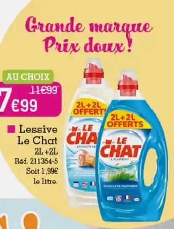 Kandy Lessive la chat offre