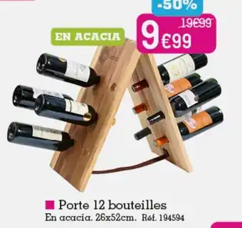Kandy Porte 12 bouteilles offre