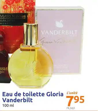 Action Eau de toilette gloria vanderbilt offre
