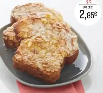 Match Brioche frangipane amandes offre