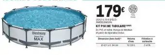 E.Leclerc Brico Bestway Steel Pro Max Kit Piscine Tubulaire offre