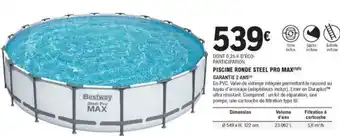 E.Leclerc Brico Bestway Steel Pro Max Piscine Ronde Steel Pro Max offre