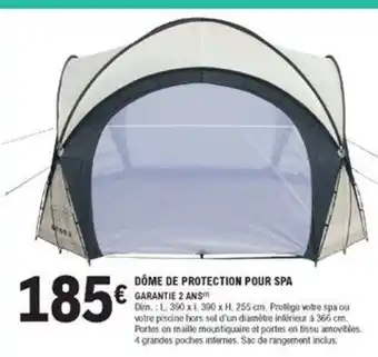 E.Leclerc Brico Dôme de Protection Pour Spa offre