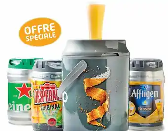 Colruyt Pack tireuse mobile beer up pour futs de 5litres offre