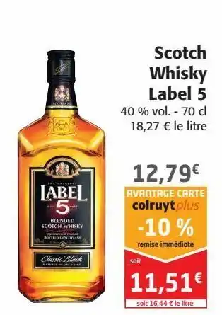 Scotch whisky label5