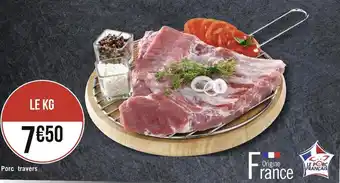 Géant Casino Porc travers offre