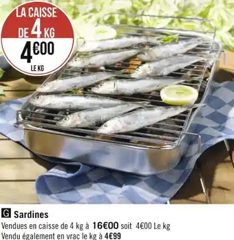 Géant Casino Sardines offre