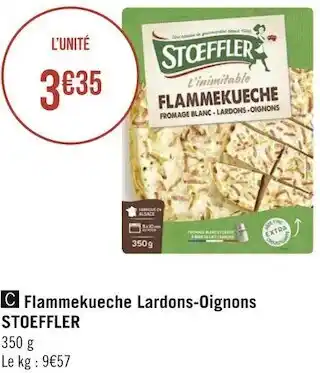 Stoeffler flammekueche lardons-oignons