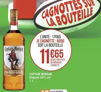 Géant Casino Captain morgan offre