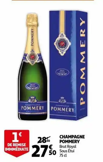Auchan Champagne pommery offre