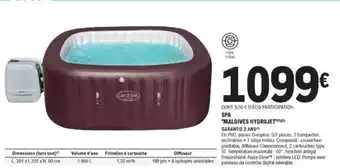 E.Leclerc Jardi Lay-Z-Spa Spa Maldives Hydrojet offre