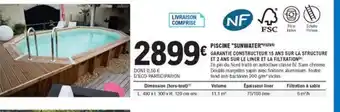 E.Leclerc Jardi Piscine Sunwater offre