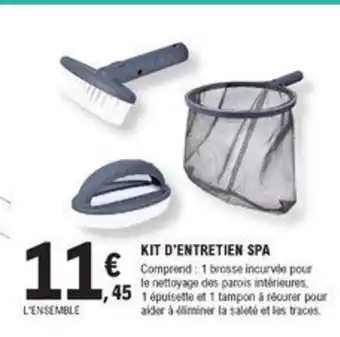 E.Leclerc Jardi Kit d'Entretien Spa offre