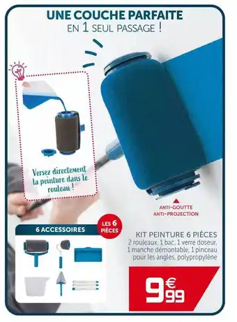 Gifi Kit Peinture 6 Pièces offre