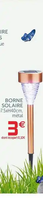 Gifi Borne Solaire offre