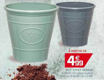 Pot Effet Vernis
