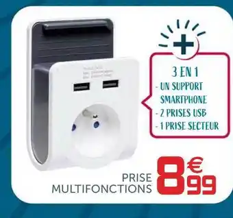 Gifi Prise Multifonctions offre