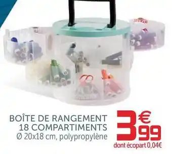 Boîte De Rangement 18 Compartiments