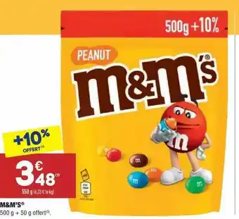 ALDI M& M's offre