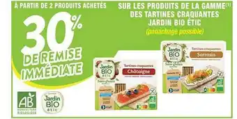 Cora x Carrefour Jardin Bio Etic offre