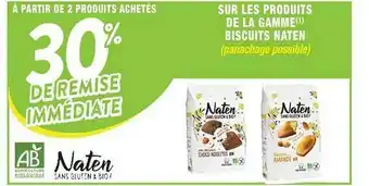 Cora x Carrefour Biscuits Naten offre