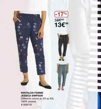 Costco Pantalon Femme Jessica Simpson offre