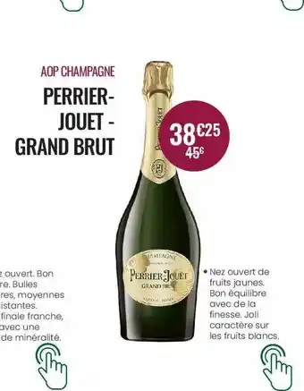Nicolas Aop Champagne Perrier - Jouet - Grand Brut offre