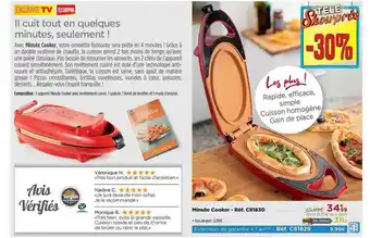 Teleshopping Minute Cooker offre