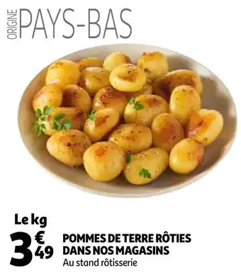 Auchan Pommes de terre rôties dans nos magasins offre